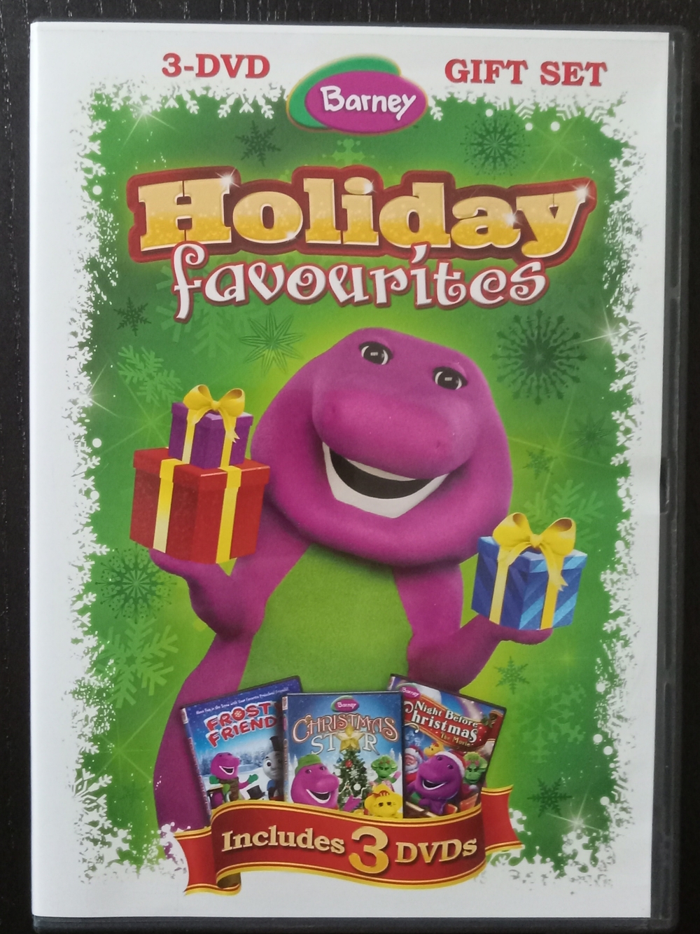 👾5/$20👾  Barneys New York Holiday Favourites 3-DVD Gift Set